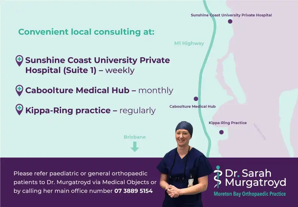 Sunshine Coast Orthopaedic Surgeon Dr Sarah Murgatroyd